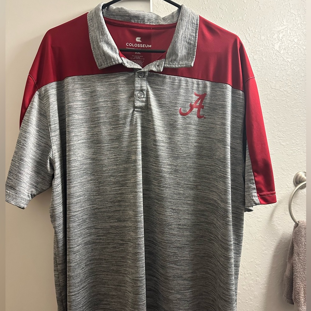 Colosseum Men’s Alabama Crimson Tide Dri-Fit Polo